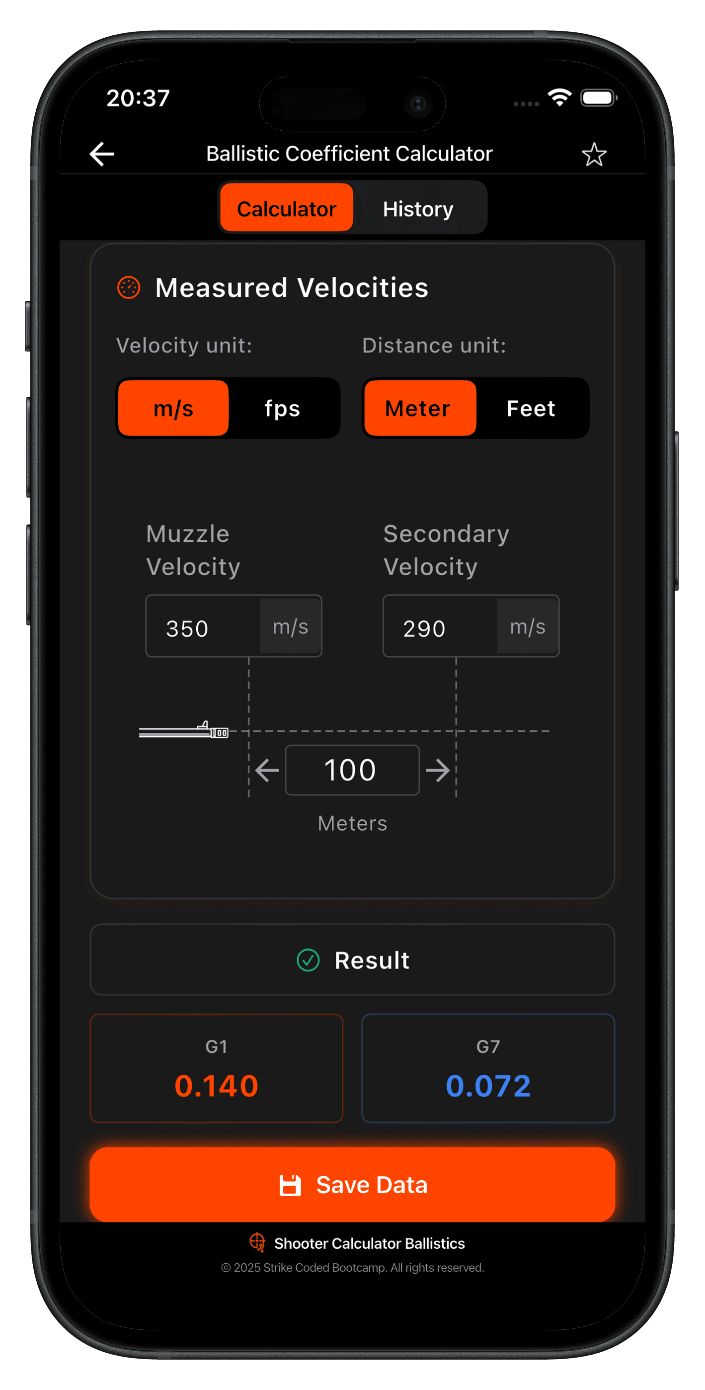 Ballistic Coefficient